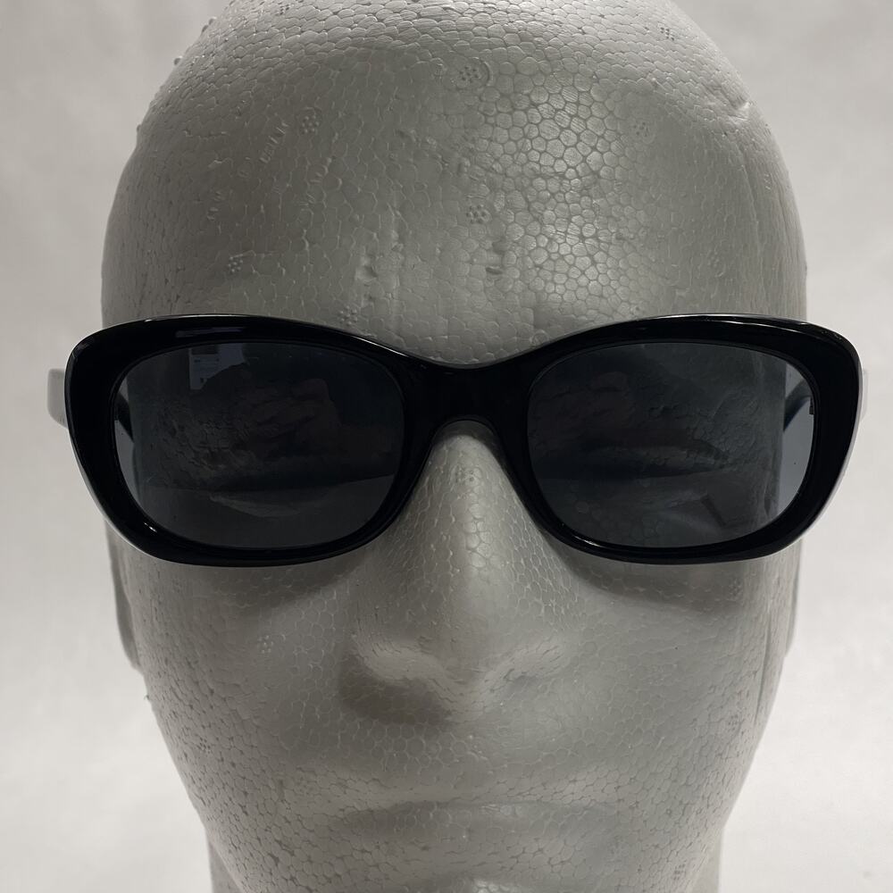 DKNY Sunglasses Womens Black Rectangle DY4118 51mm Chic Designer Frames 3001/87